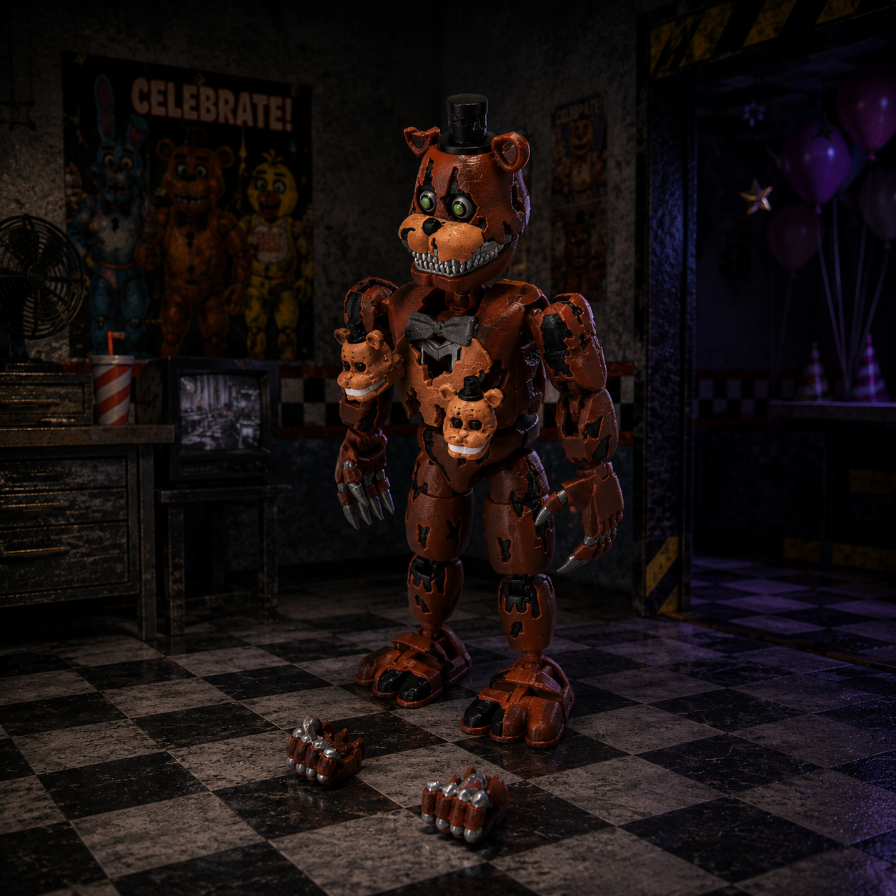 Alptraum-Animatronics