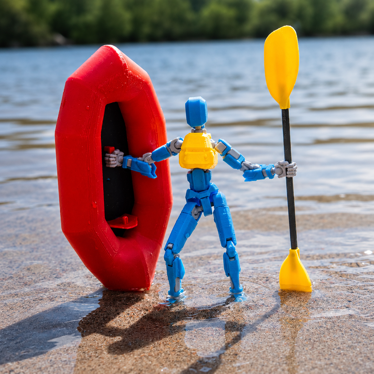 Pack Rafting + Dummy13