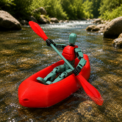 Pack Rafting + Dummy13